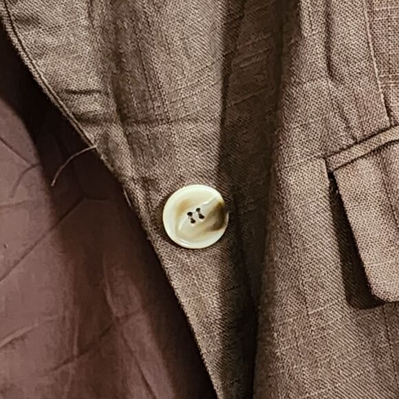 JLUXLABEL 'Parker' Oversize Cotton & Linen Blazer - Picture 9 of 16